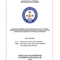 Implementasi Model View Controller (Mvc) Dalam Sistem Informasi Manajemen Promosi Pada Smkn 1 Penukal, Pali Untuk Meningkatkan Efektivitas Penyebaran Informasi