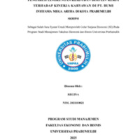 PENGARUH LINGKUNGAN KERJA DAN DISIPLIN KERJA<br /><br />
TERHADAP KINERJA KARYAWAN DI PT. BUMI<br /><br />
INTITAMA MEGA ARTHA DI KOTA PRABUMULIH